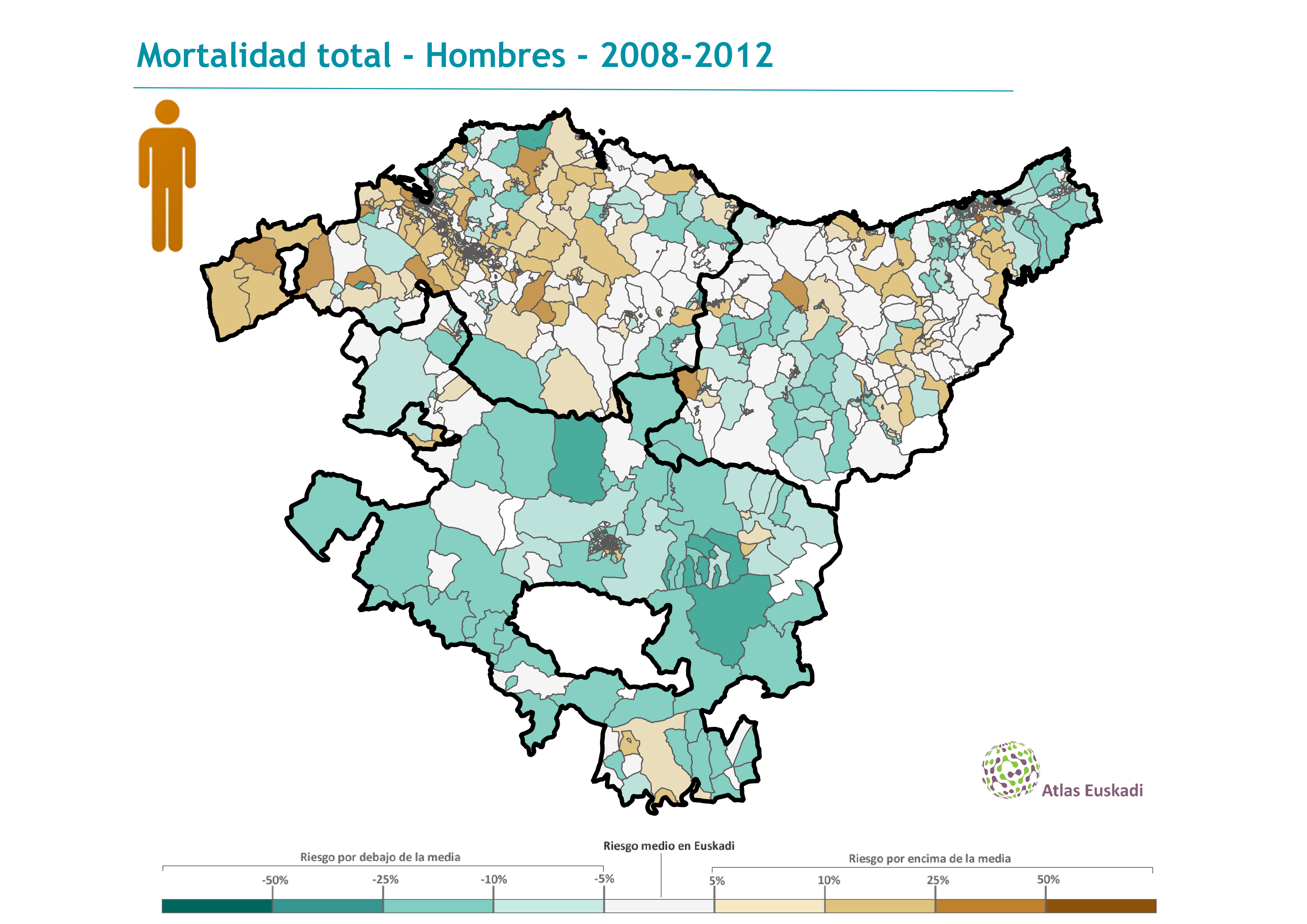 Todas las causas hombres  2008-2012 Euskadi